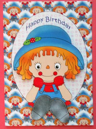 Raggedy Anne Topper 3 by Eunice Roberts