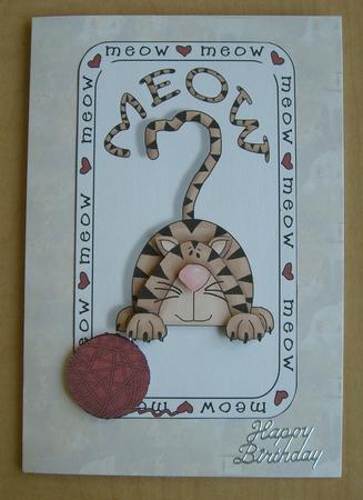 Vintage Cats Vellum by Eunice Roberts