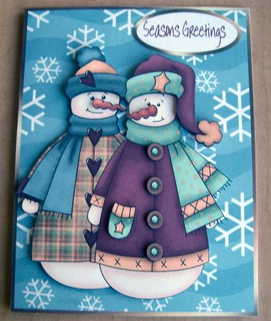 Mr and Mrs Snow by Eunice Roberts