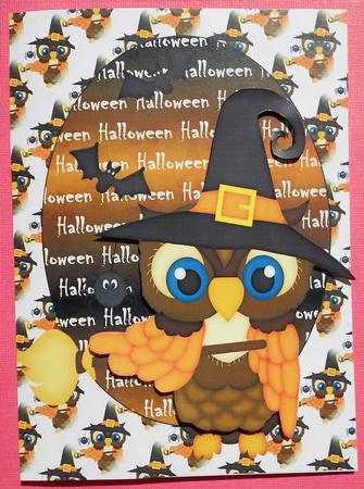 Halloween Owl Topper 2 by Eunice Roberts