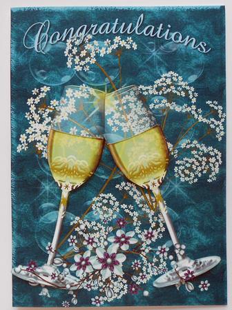 Congratulations 5x7 Toppers by Eunice Roberts