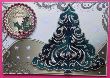 Two Toppers with Christmas Tree by Eunice Roberts