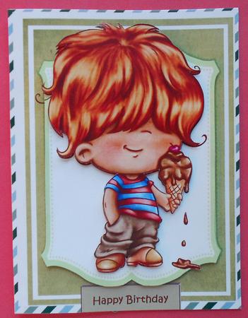Ohh I Just Love This Ice Cream by Eunice Roberts