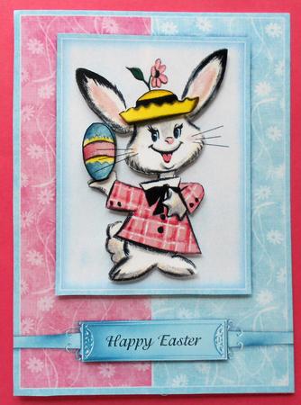 Eggstra Special Easter - Decoupage Card by Eunice Roberts