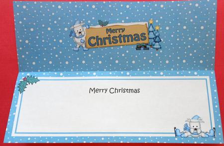 Christmas Westie Dog Signpost Large Dl Matching Insert by Eunice Roberts