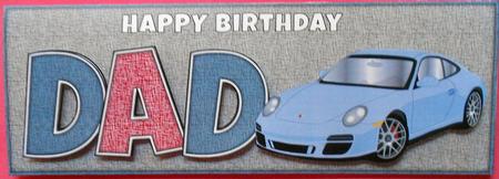 Porsche Dad Large Dl by Eunice Roberts