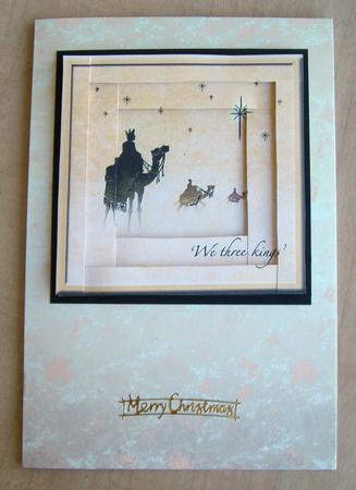 We Three Kings - Spiral Edge Stacker by Eunice Roberts