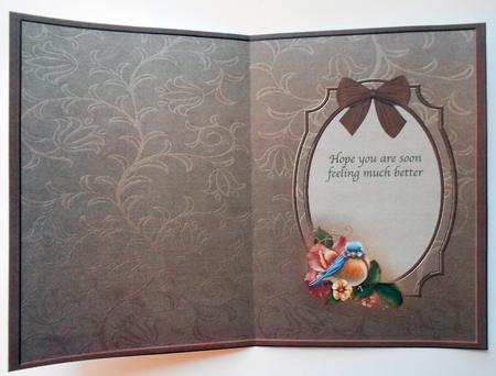 Blue Bird Insert by Eunice Roberts