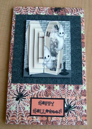 Cute Halloween Ghost's by Eunice Roberts