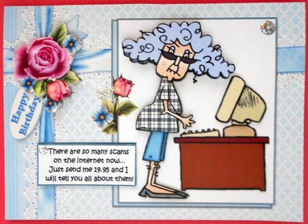 Stella and Internet Scams by Eunice Roberts