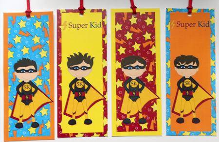 Super Kid Boy Book Marks by Eunice Roberts
