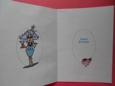 Stella and Her Hour Glass Figure Insert by Eunice Roberts