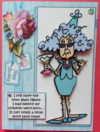 Stella and Her Hour Glass Figure by Eunice Roberts