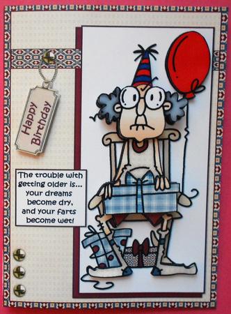 Gus the Trouble with Getting Older Insert by Eunice Roberts