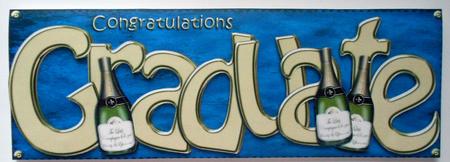 Large Dl Graduation Quick Card N 3D Decoupage by Eunice Roberts