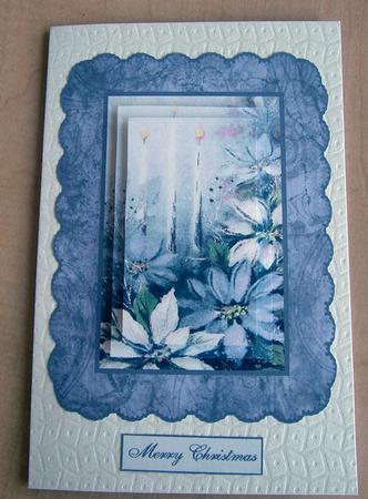 Lavender & Lace Poinsettias by Eunice Roberts