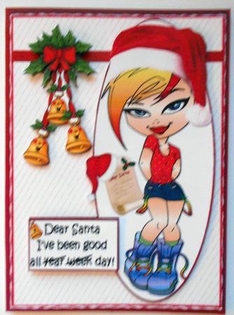Teen Diva Letter to Santa by Eunice Roberts