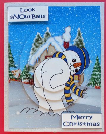 Meet Cheeky the Snowman Pyramid by Eunice Roberts