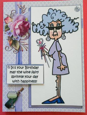 Stella and the Wine Fairy Quick Card by Eunice Roberts
