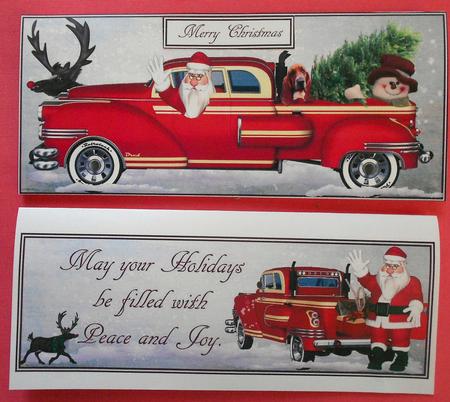 Santa's New Truck Dl Tpper & Insert by Eunice Roberts