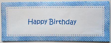 5 Large Slim Denim Envelopes Kit by Eunice Roberts