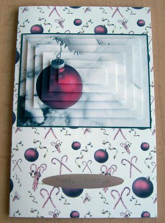 Christmas Bauble Pyramid by Eunice Roberts