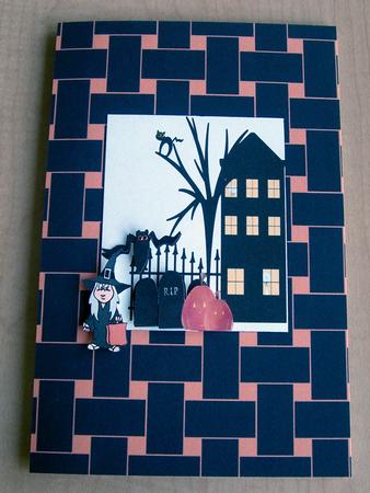 Woven Black and Orange (halloween) by Eunice Roberts