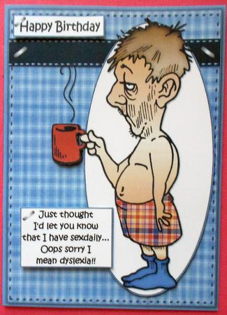 Bert Has Sex Daily?? Quick Card by Eunice Roberts
