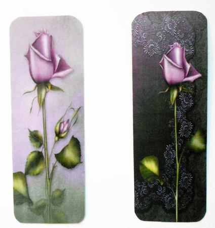 2 Book Marks with Backing by Eunice Roberts