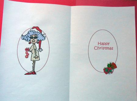 Stella Sending Christmas Wishes Insert by Eunice Roberts