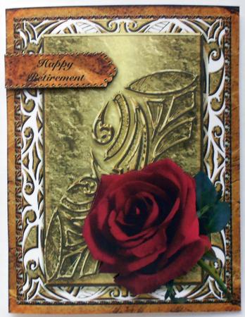For Someone Special Birthday/ Retirement Card Front by Eunice Roberts