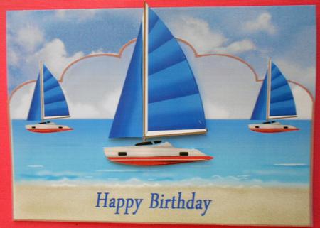 Sailing Boats by Eunice Roberts
