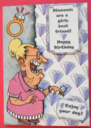 Diamonds Are a Girls Best Friend by Eunice Roberts