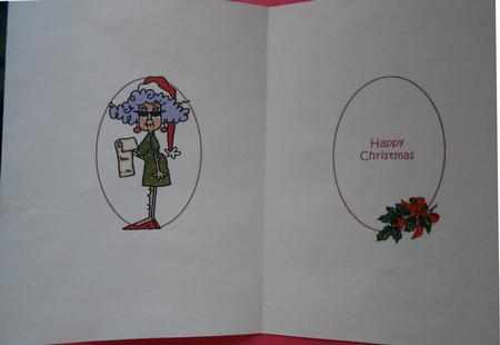 Stella is Being Nice This Christmas Insert by Eunice Roberts