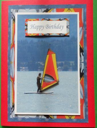 Windsurfers Joy by Eunice Roberts