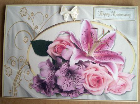 Beautiful Bouquet Card by Eunice Roberts