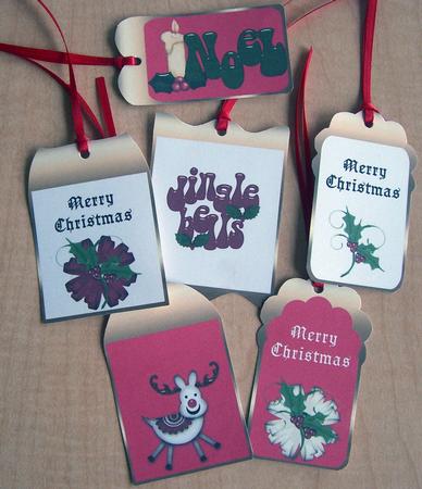 Christmas Gift Tags by Eunice Roberts
