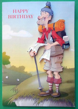 Old Rambler Dude A4 by Eunice Roberts