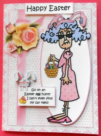 Stella Go on an Egg Hunt? Quick Card by Eunice Roberts