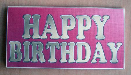 Elegant Birthday Money or Gift Wallet and Card by Eunice Roberts
