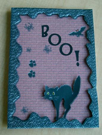 A4 "decorate Your Halloween Brick Wall" by Eunice Roberts