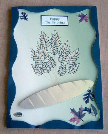 A4 "thanksgiving Bread & Wheat" 4 by Eunice Roberts