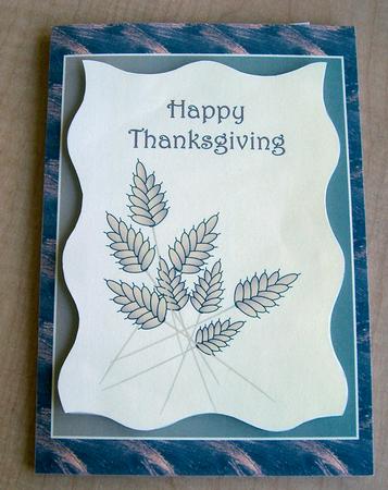 A4 "thanksgiving Wheat" 1 by Eunice Roberts