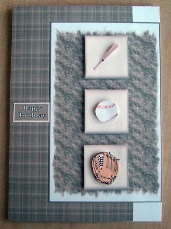 Baseball Card by Eunice Roberts