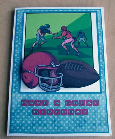 American Football Quick Card by Eunice Roberts