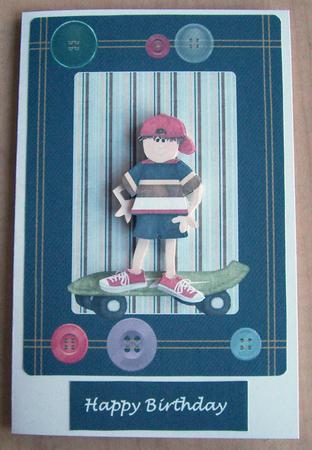 Skateboard Fun by Eunice Roberts