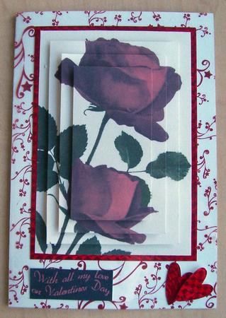 Ulrich Bronen Red Rose - Pyramid by Eunice Roberts