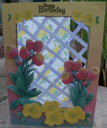 Milkweed & Sweet Briar Rose - Trellis Card Kit by Eve Bartlett