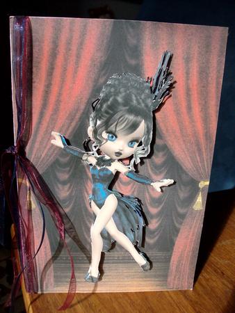 Dancing Showgirl by Eve Bartlett