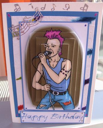 Teenage Singer 1 by Eve Bartlett